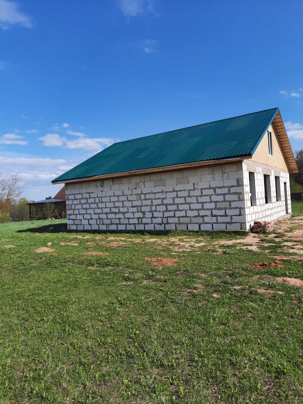 Дом (50% готовности) в аг. Камень.Лепельский район. На берегу озера!.  Купить в Минске — Дома, коттеджи Ay.by. Лот 5035477872